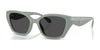Coach CBY91 HC8434U Sunglasses | Size 53 / Industrial Grey / Grey Solid (3N 10%) №592487