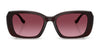Coach CBY82 HC8435U Sunglasses | Size 54 / Caramel Tortoise / Brown Gradient (3N 14.2%) №577474