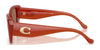 Coach CBY82 HC8435U Sunglasses | Size 54 / Caramel Tortoise / Brown Gradient (3N 14.2%) №577474