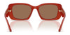 Coach CBY82 HC8435U Sunglasses | Size 54 / Caramel Tortoise / Brown Gradient (3N 14.2%) №577474