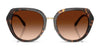 Coach CBY93 HC8436 Sunglasses | Size 55 / Black / Grey Solid (3N 10%) №500287