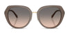 Coach CBY93 HC8436 Sunglasses | Size 55 / Black / Grey Solid (3N 10%) №500287