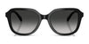 Coach CBY89 HC8437F Sunglasses | Size 56 / Black / Grey Gradient (3N 13.2%) №50023C