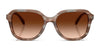 Coach CBY89 HC8437F Sunglasses | Size 56 / Black / Grey Gradient (3N 13.2%) №50023C