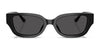 Coach CBZ52 HC8439U Sunglasses | Size 53 / Black / Grey Solid (3N 10%) №500287