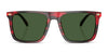 Coach CBY95 HC8440U Sunglasses | Size 57 / Black / Grey Solid (3N 10%) №500287