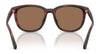 Coach CCA00 HC8442U Sunglasses | Size 54 / Deep Blue / Amber Solid (3N 15.3%) №591273