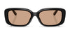 Coach CBY86 HC8444D Sunglasses | Size 57 / Black / Dark Pink (2N 36.1%) №50023G