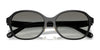 Coach CBY85 HC8445D Sunglasses | Size 56 / Black / Grey Gradient (2N 30.0%) №500211