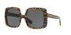 Coach L1038 HC8245 Sunglasses / Spotty Tort Sig C Outside №551987 / Dark Grey (3N 10%) / Size 56