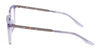 Converse CV8010 Eyeglasses | Size 52 / Crystal Barely Grey
