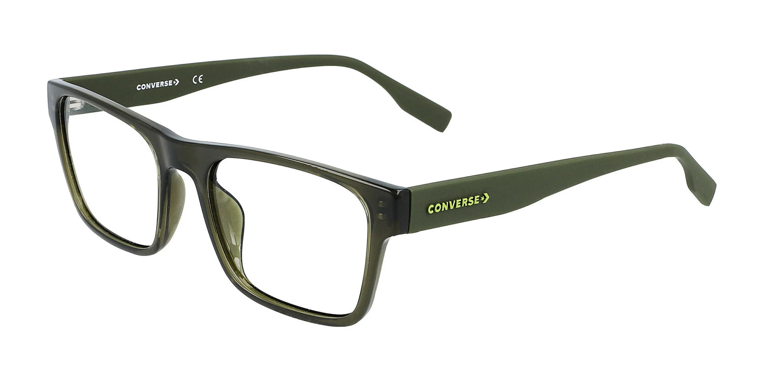 Converse CV5015 Eyeglasses Crystal Dark Moss Converse CV5015 Eyeglasses Crystal Dark Moss