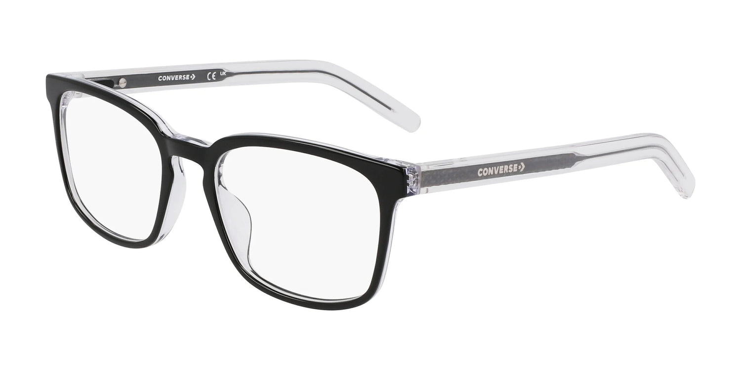 Converse CV5080 Eyeglasses Black / Crystal Laminate Converse CV5080 Eyeglasses Black / Crystal Laminate