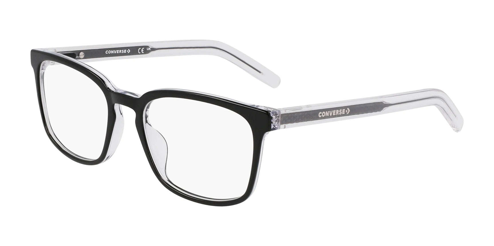 Converse CV5080 Eyeglasses Black / Crystal Laminate Converse CV5080 Eyeglasses Black / Crystal Laminate