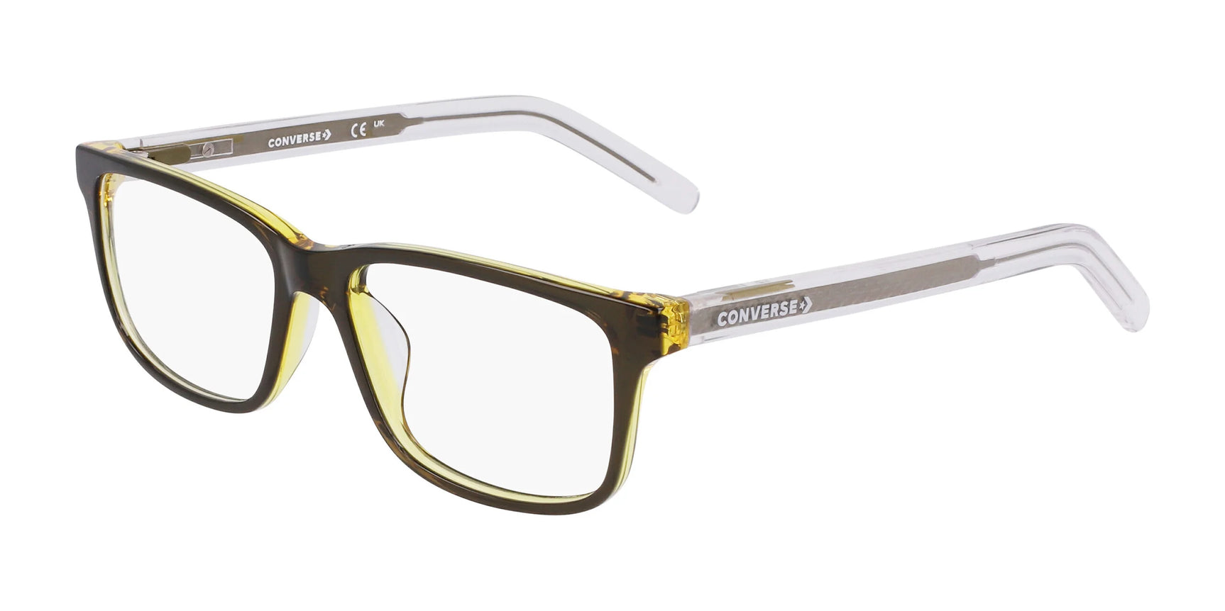Converse CV5082Y Eyeglasses Crystal Cargo / Citron Laminate Converse CV5082Y Eyeglasses Crystal Cargo / Citron Laminate