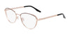 Converse CV1014 Eyeglasses | Size 52 / Satin Rose Gold/Black