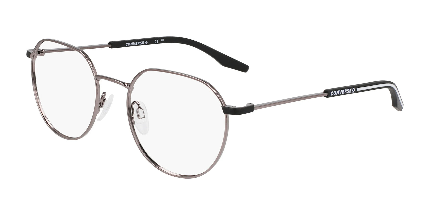 Converse CV1019 Eyeglasses Shiny Gunmetal Converse CV1019 Eyeglasses Shiny Gunmetal