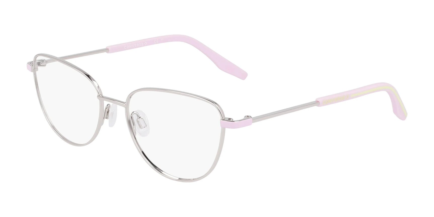 Converse CV1023Y Eyeglasses Silver / Stardust Lilac Converse CV1023Y Eyeglasses Silver / Stardust Lilac