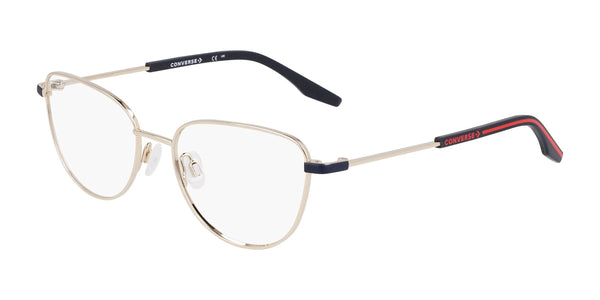 Converse CV1023Y Eyeglasses | Size 49 / Gold/Obsidian