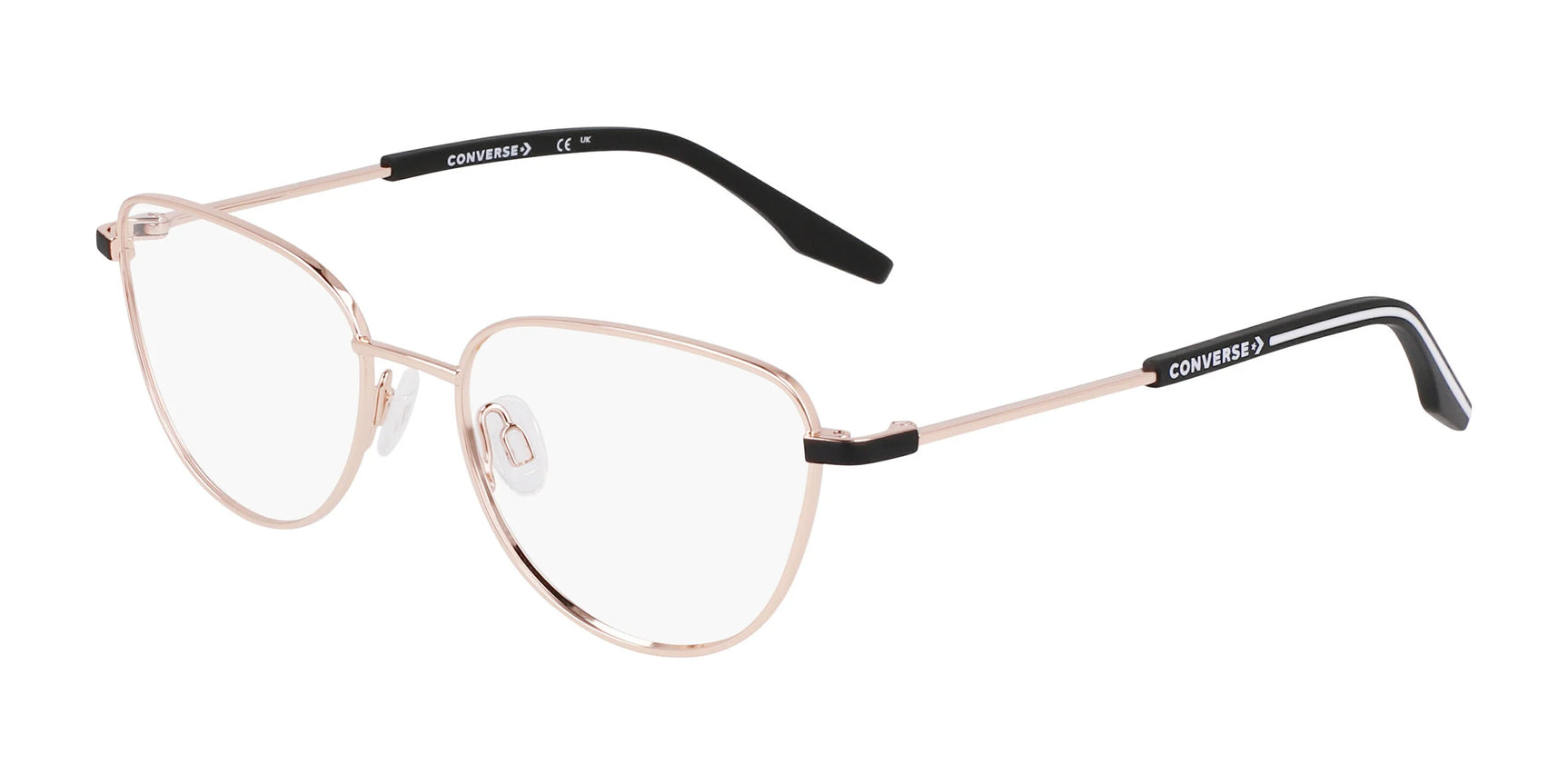Converse CV1023Y Eyeglasses Rose Gold / Black Converse CV1023Y Eyeglasses Rose Gold / Black