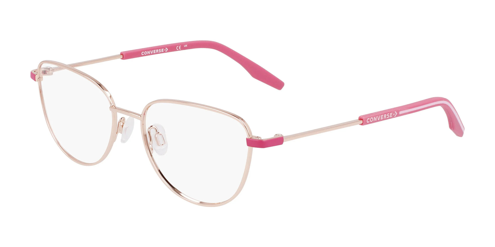 Converse CV1023Y Eyeglasses Rose Gold / Berry Shady Converse CV1023Y Eyeglasses Rose Gold / Berry Shady