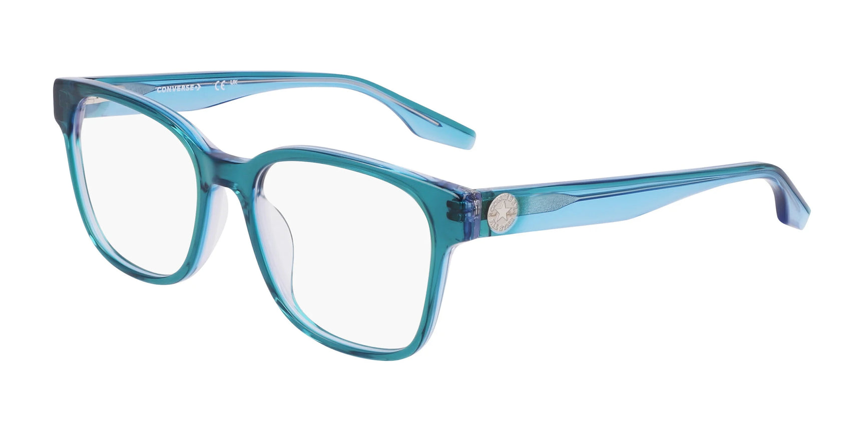 Converse CV5114 Eyeglasses Crystal Teal / Blue Laminate Converse CV5114 Eyeglasses Crystal Teal / Blue Laminate