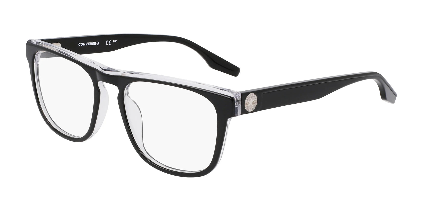 Converse CV5113 Eyeglasses Black / Crystal Laminate Converse CV5113 Eyeglasses Black / Crystal Laminate