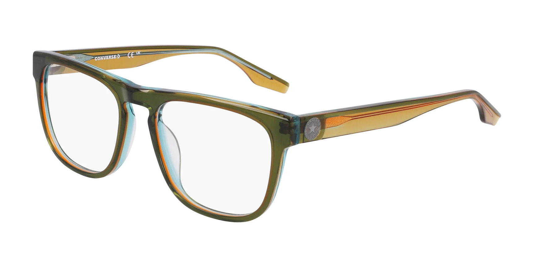 Converse CV5113 Eyeglasses Crystal Cargo / Teal Laminate Converse CV5113 Eyeglasses Crystal Cargo / Teal Laminate