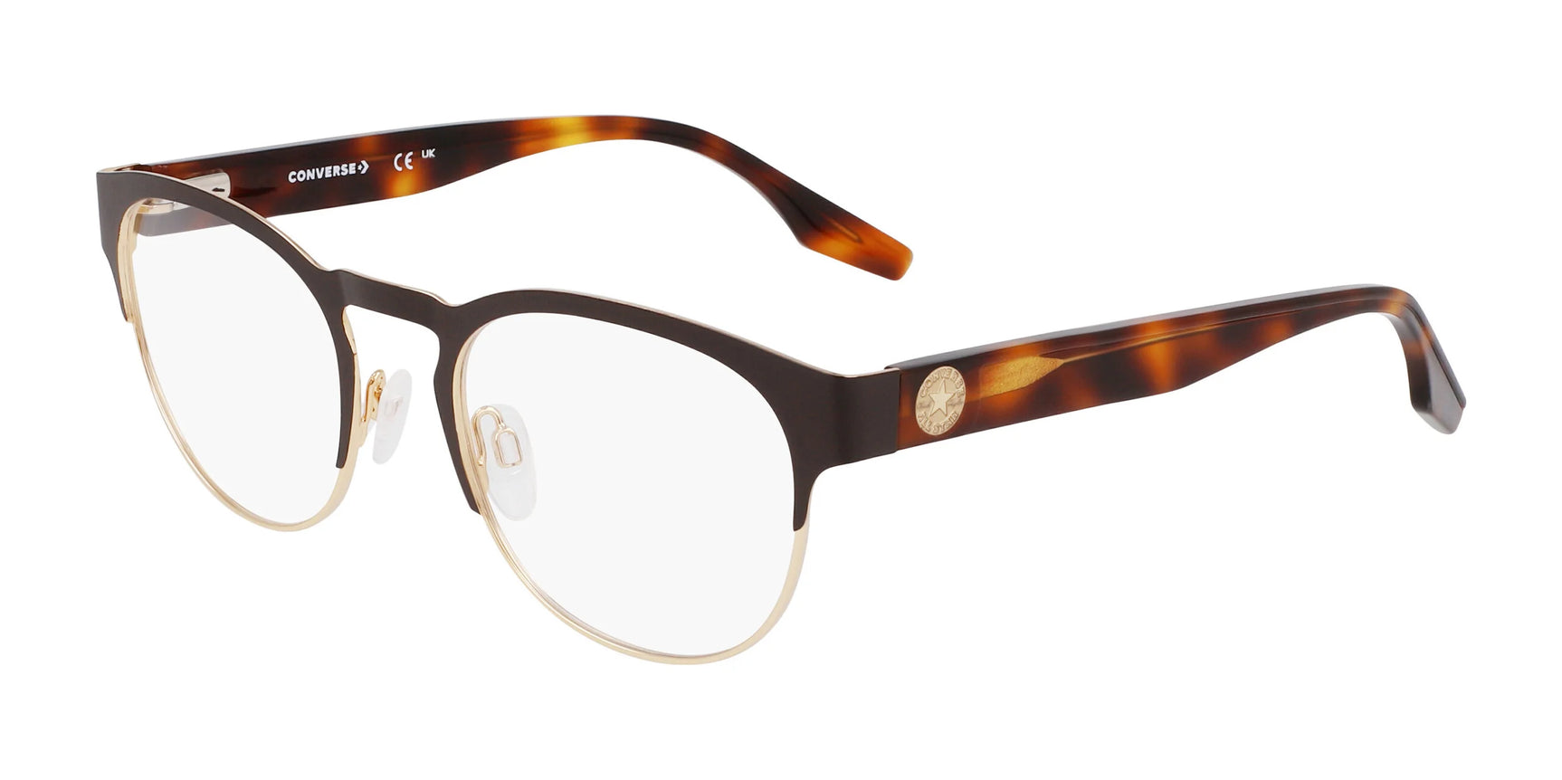 Converse CV3026 Eyeglasses Matte Brown / Gold Converse CV3026 Eyeglasses Matte Brown / Gold