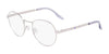 Converse CV1025 Eyeglasses | Size 50 / Silver