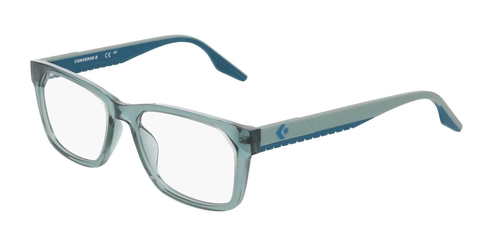 Converse CV5124 Eyeglasses Crystal Mountain Teal Converse CV5124 Eyeglasses Crystal Mountain Teal