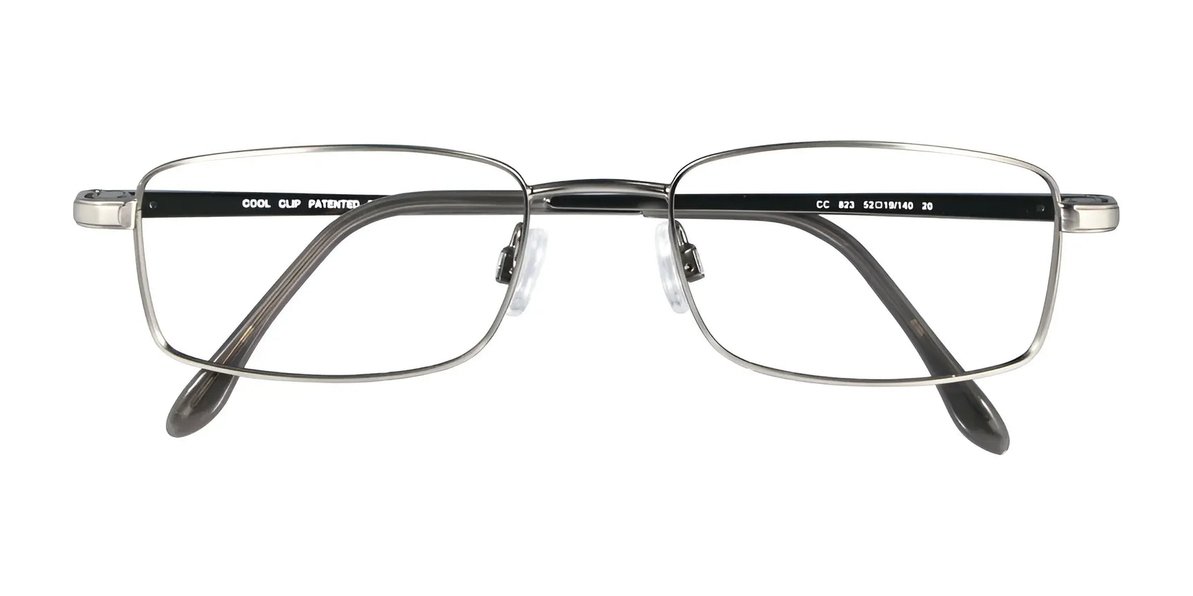 Coolclip CC823 Eyeglasses with Clip-on Sunglasses | Size 52 Coolclip CC823 Eyeglasses with Clip-on Sunglasses | Size 52