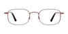 Coolclip CC836 Eyeglasses with Clip-on Sunglasses | Size 51 / Satin Black