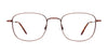 Coolclip CC837 Eyeglasses with Clip-on Sunglasses | Size 51 / Satin Black