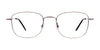 Coolclip CC837 Eyeglasses with Clip-on Sunglasses | Size 51 / Satin Black