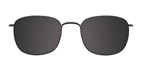Coolclip CC837 Eyeglasses with Clip-on Sunglasses / Size 51 / Satin Black