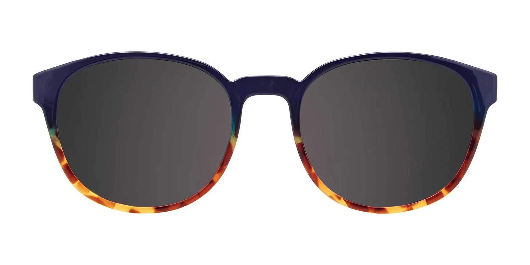 The CoolClip CC842 Eyeglasses with Clip-on Sunglasses (Size 48) by CoolClip feature black frames, dark lenses, and a brown-orange tortoiseshell pattern on the lower frames—ideal for adding stylish clip-on sun protection to your eyeglasses. The CoolClip CC842 Eyeglasses with Clip-on Sunglasses (Size 48) by CoolClip feature black frames, dark lenses, and a brown-orange tortoiseshell pattern on the lower frames—ideal for adding stylish clip-on sun protection to your eyeglasses.