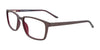 Coolclip CC843 Eyeglasses with Clip-on Sunglasses | Size 54 / Dark Grey & Dark Brown