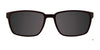 Coolclip CC843 Eyeglasses with Clip-on Sunglasses | Size 54 / Clip Only (Color №020)