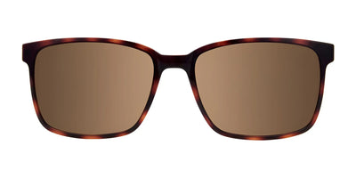 Coolclip CC848 Eyeglasses with Clip-on Sunglasses | Size 58