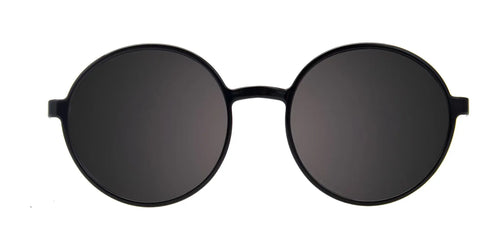 Coolclip CC850 Eyeglasses with Clip-on Sunglasses / Size 50 / Black