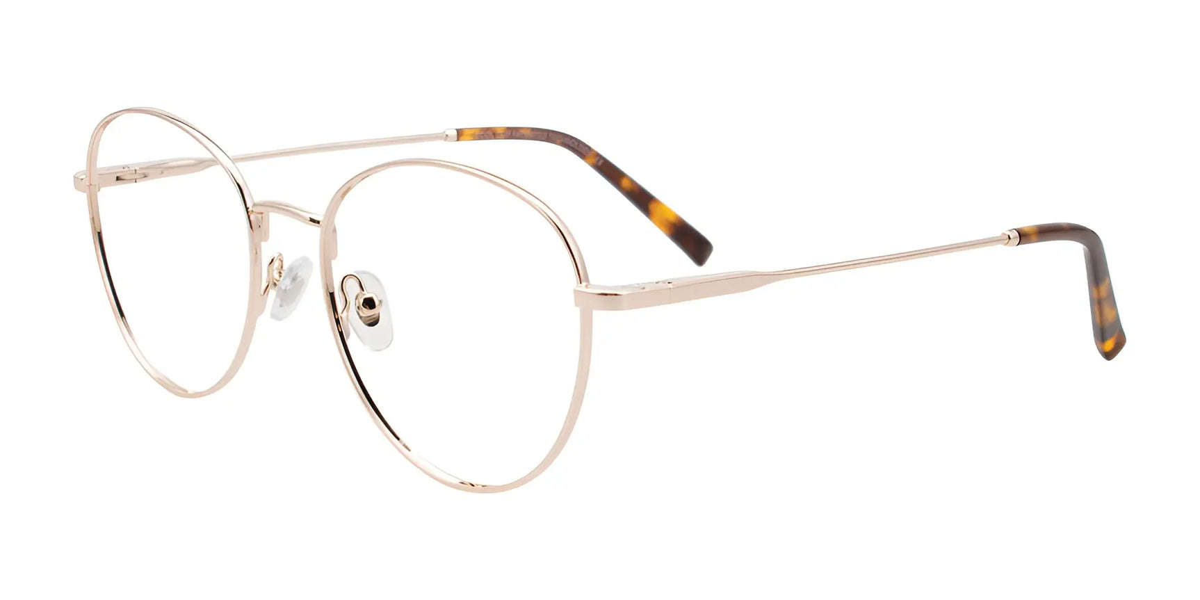 CoolClip CC852 Eyeglasses with Clip-on Sunglasses Soft Gold CoolClip CC852 Eyeglasses with Clip-on Sunglasses Soft Gold