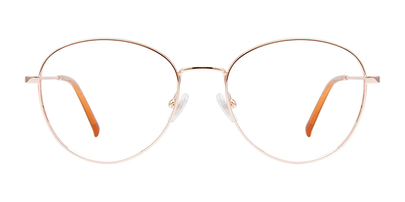 CoolClip CC852 Eyeglasses with Clip-on Sunglasses | Size 53—gold, round metal frames with clear nose pads and thin arms, shown on white. Versatile design lets you easily attach clip-on shades to turn them into polarized sunglasses. CoolClip CC852 Eyeglasses with Clip-on Sunglasses | Size 53—gold, round metal frames with clear nose pads and thin arms, shown on white. Versatile design lets you easily attach clip-on shades to turn them into polarized sunglasses.