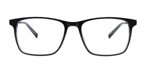 Coolclip CC863 Eyeglasses with Clip-on Sunglasses / Size 53 / Grey