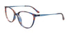 Coolclip CC864 Eyeglasses with Clip-on Sunglasses | Size 51 / Pink