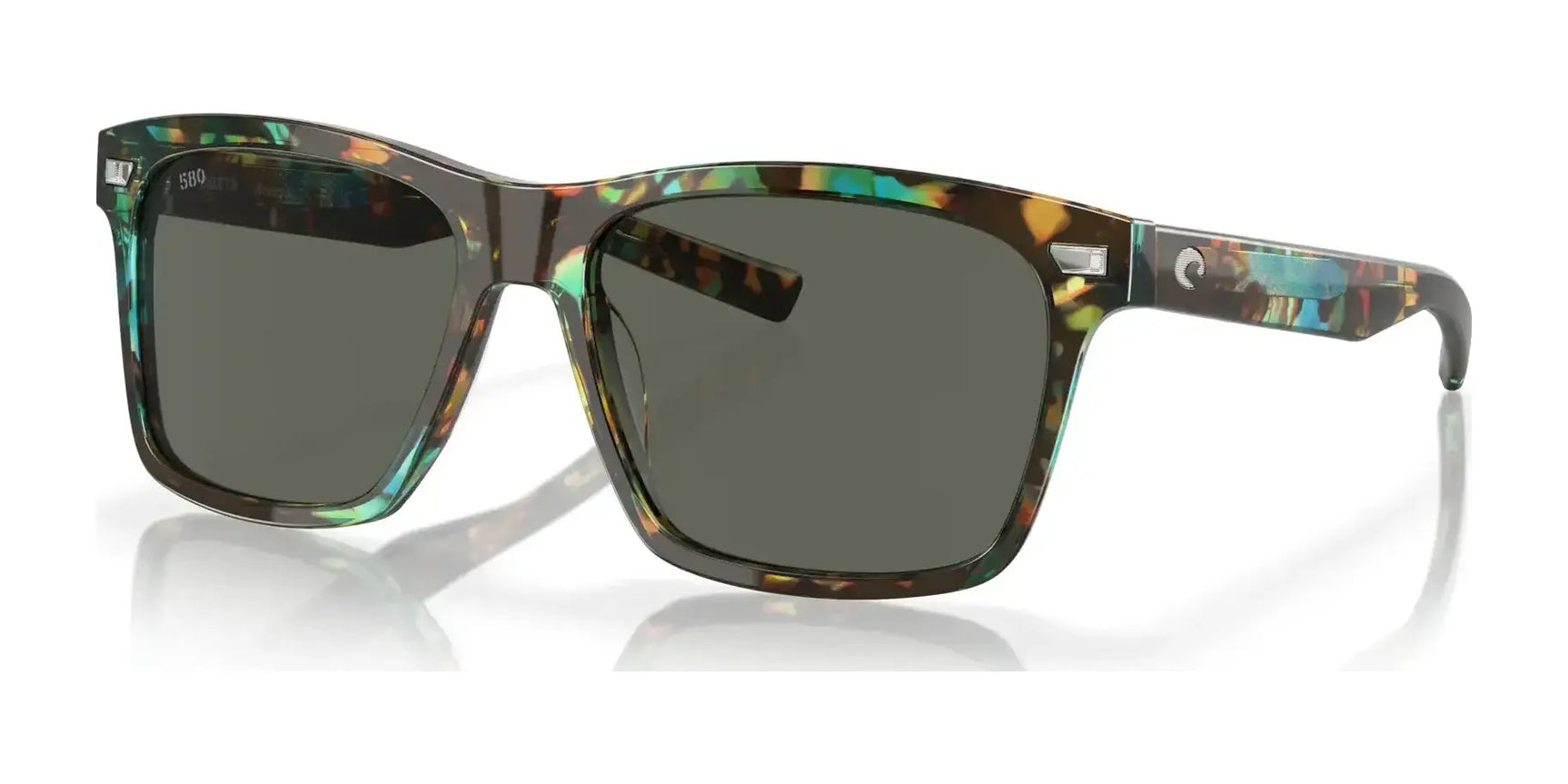 Costa ARANSAS 6S2005 Sunglasses Shiny Ocean Tortoise / Gray (Polarized) Costa ARANSAS 6S2005 Sunglasses Shiny Ocean Tortoise / Gray (Polarized)