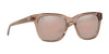 Costa COQUINA 6S2006 Sunglasses | Size 54 / Shiny Taupe Crystal / Copper Silver Mirror (Polarized) (3P 12%) №200605