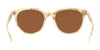 Costa ISLA 6S2008 Sunglasses | Size 53 / Shiny Seashell / Copper Silver Mirror (Polarized) (3P 12%) №200811
