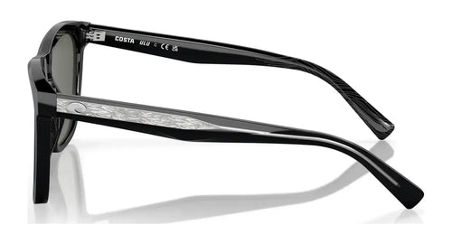 Costa ULU 6S2014 Sunglasses / Size 56 / Black / Gray (Polarized) (3P 10%) №201401