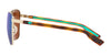 Costa PALOMA 6S4004 Sunglasses | Size 58 / Shiny Gold №400401 / Green Mirror (Polarized) (3P 10%)